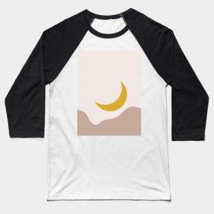 Moon golden Baseball T-Shirt